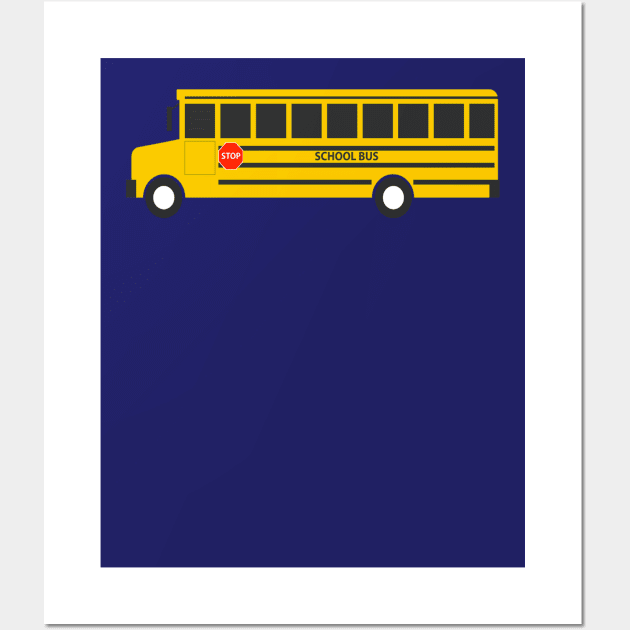 Bus driver designs Wall Art by TheHigh